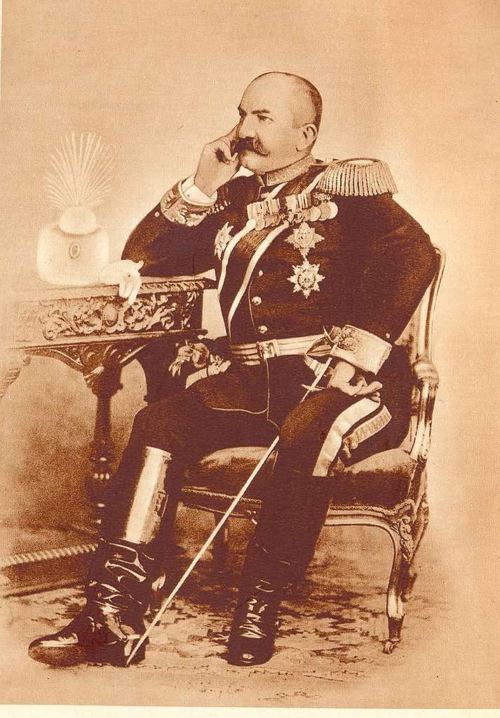 Portrait of Milan Obrenovic IV, King of Serbia (1854-1901), engraving from  a magazine, Stock Photo, Picture And Rights Managed Image. Pic.  DAE-11249786