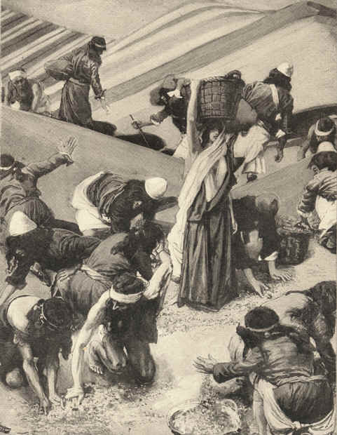 Tissot The Gathering of the Manna PICRYL Public Domain Media