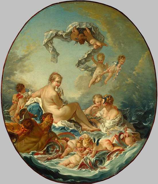 françois boucher et son atelier le triomphe de vénus après 1743