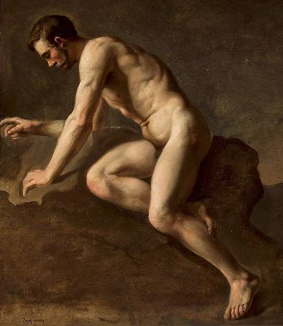 Simmler Study Of A Male Nude Picryl Public Domain Media Search