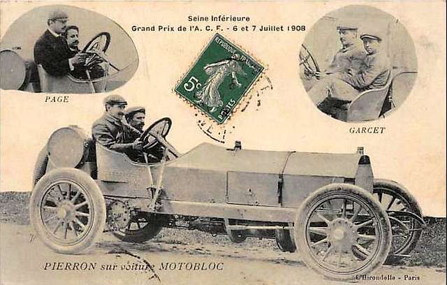  HistoricalFindings Photo: Moto Bloc French Car,New