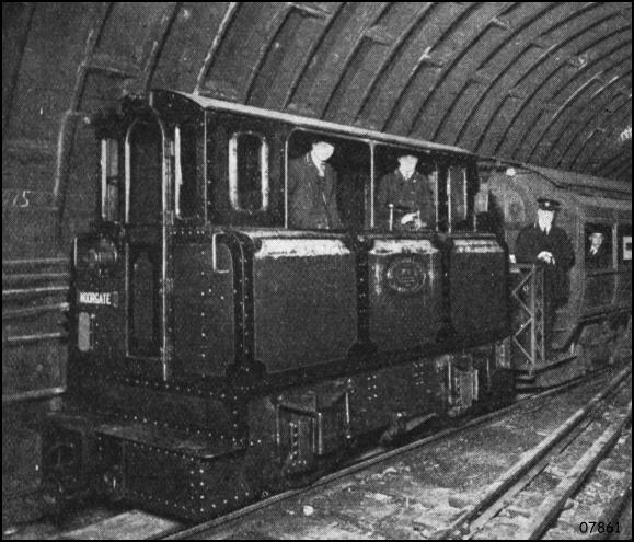 First electric cheap underground train