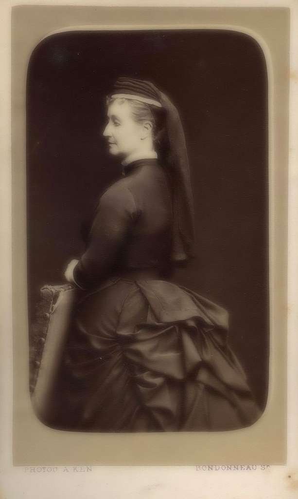 EMPRESS EUGENIE DE MONTIJO (1826-1920) as wife of Napoleon III photographed  by Nadar in 1856 Stock Photo - Alamy