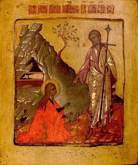 Icon Of Noli Me Tangere - PICRYL Public Domain Search