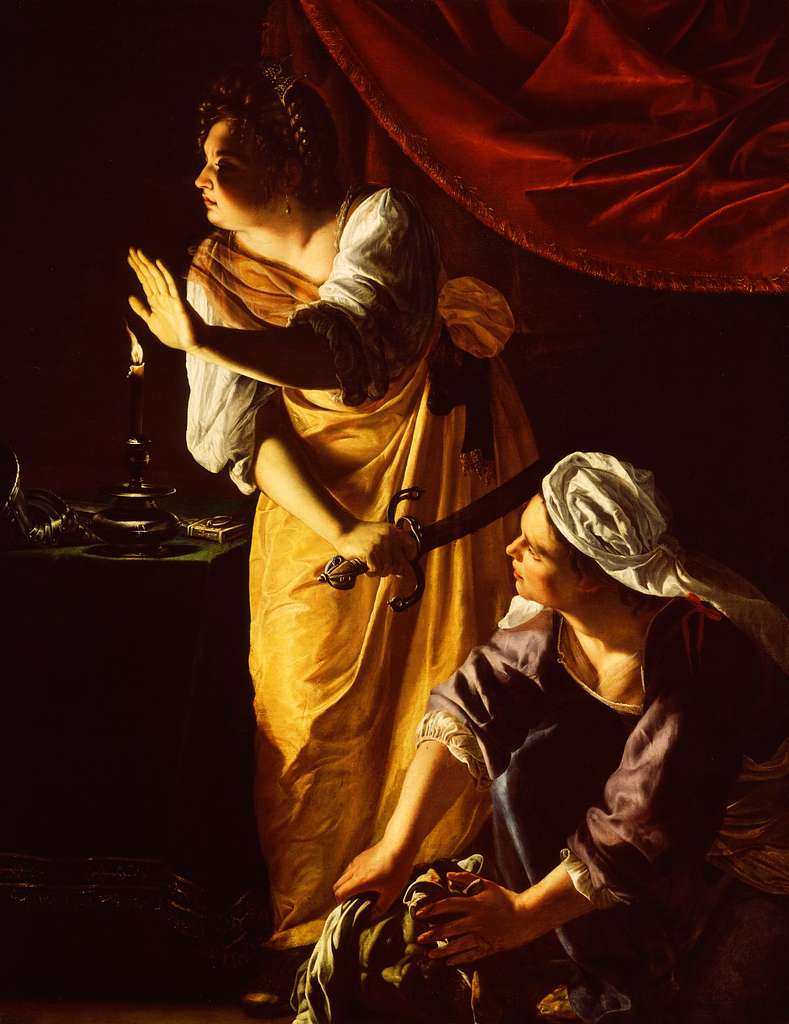 Artemisia Gentileschi - Judith and Her Maidservant with the Head of