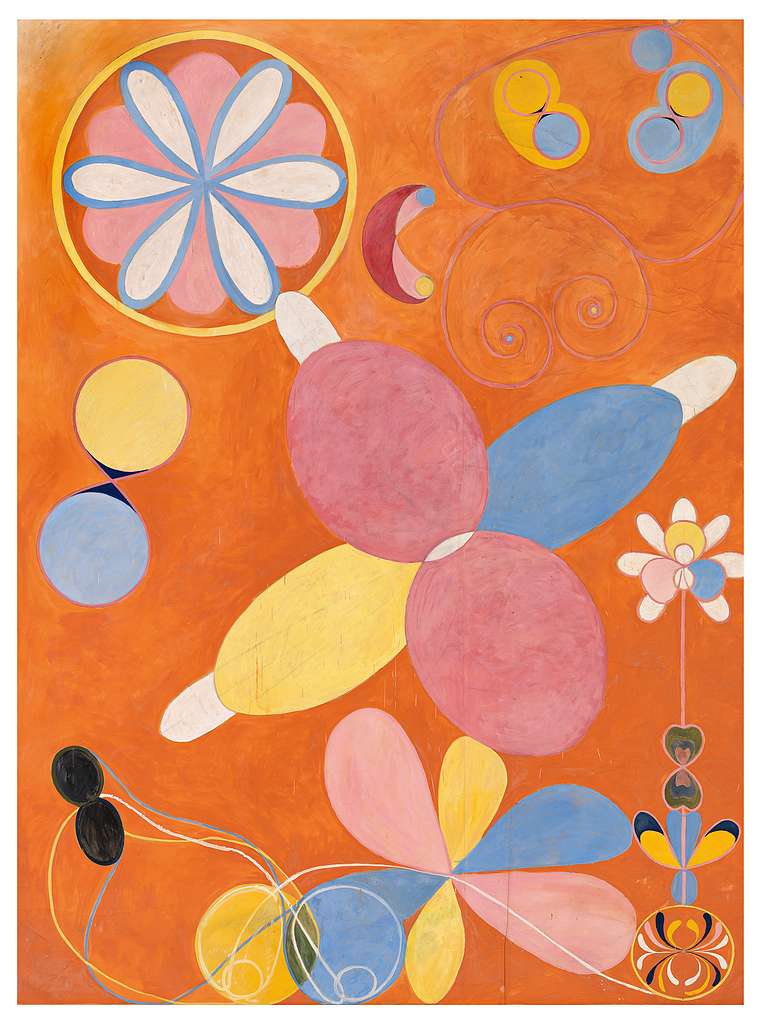 Hilma Af Klint - The Ten Largest No. 4 - Youth - 1907 - PICRYL - Public ...