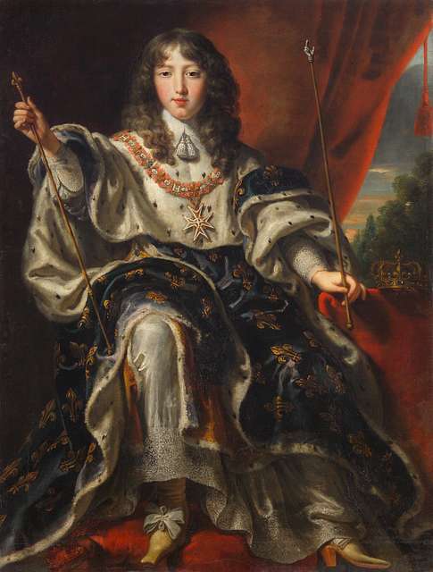 Image of Portrait of Louis XIV (1638 - 1715), King of France. by Unknown  Artist, (19th century)