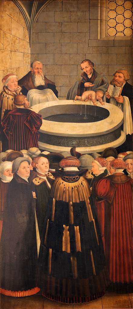 51 Infant baptism in Public Engine Public art Search Images: Domain Search Media - Domain PICRYL