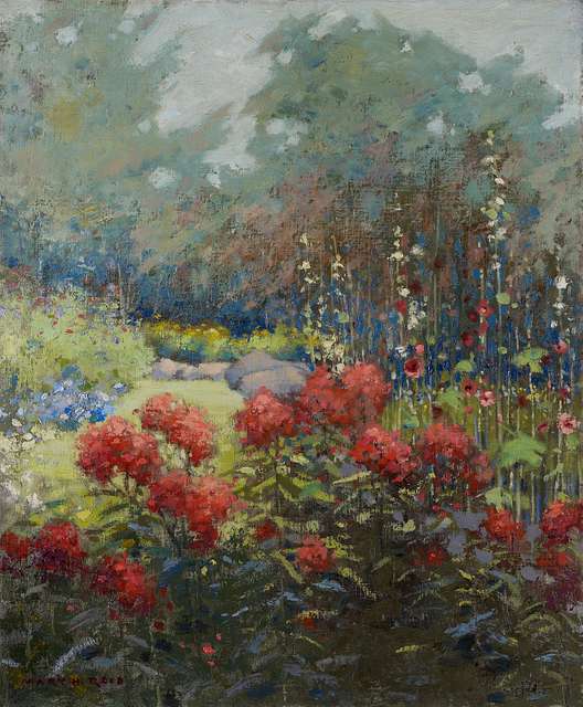 Red Poppies Artwork By Arthur Melville Oil Painting & Art Prints
