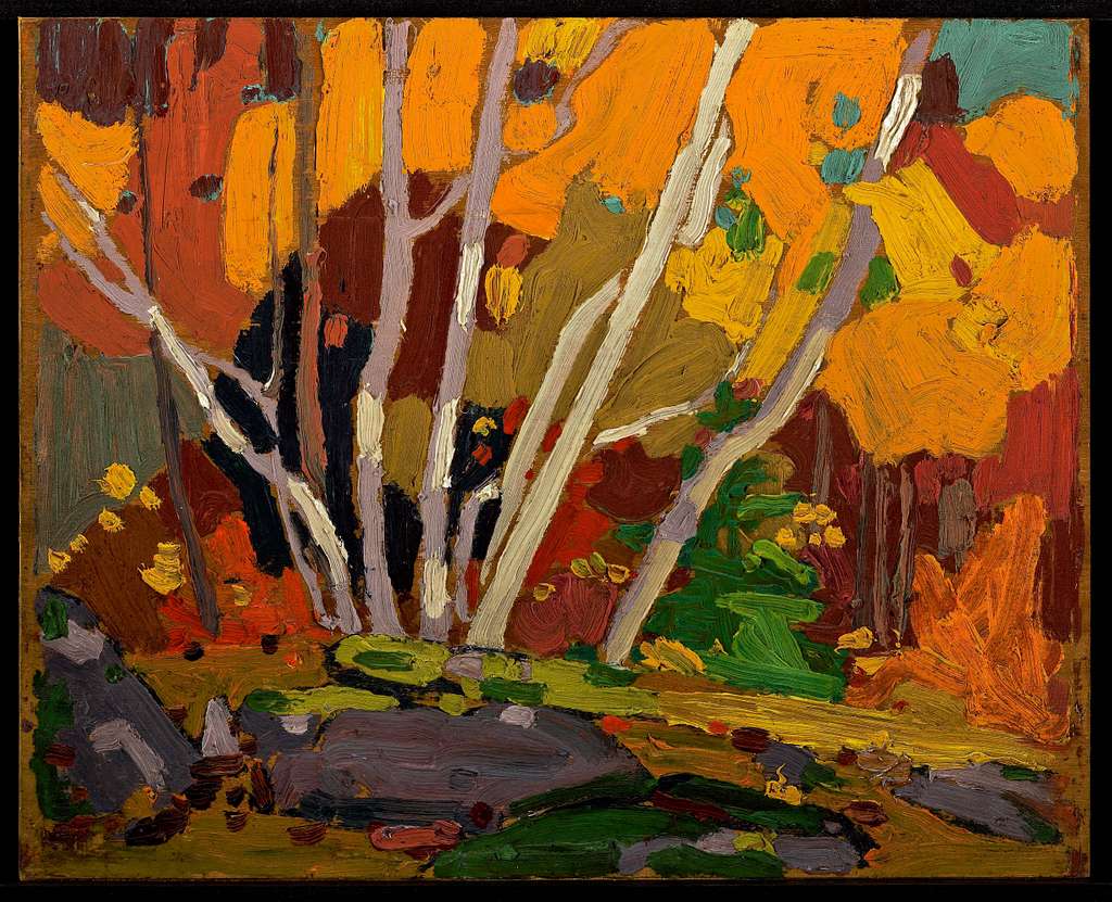 Tom Thomson Autumn Birches - PICRYL - Public Domain Media Search Engine ...