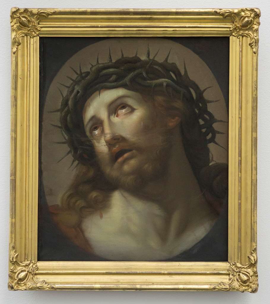 Lars Hansen - Christ with Crown of Thorns. Copy of Guido Reni. - TKM ...