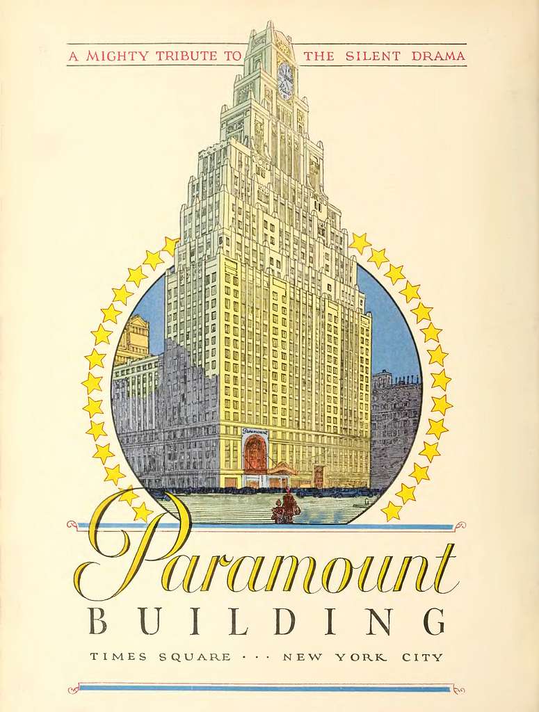 Paramount Building Times Square New York City ad in Motion