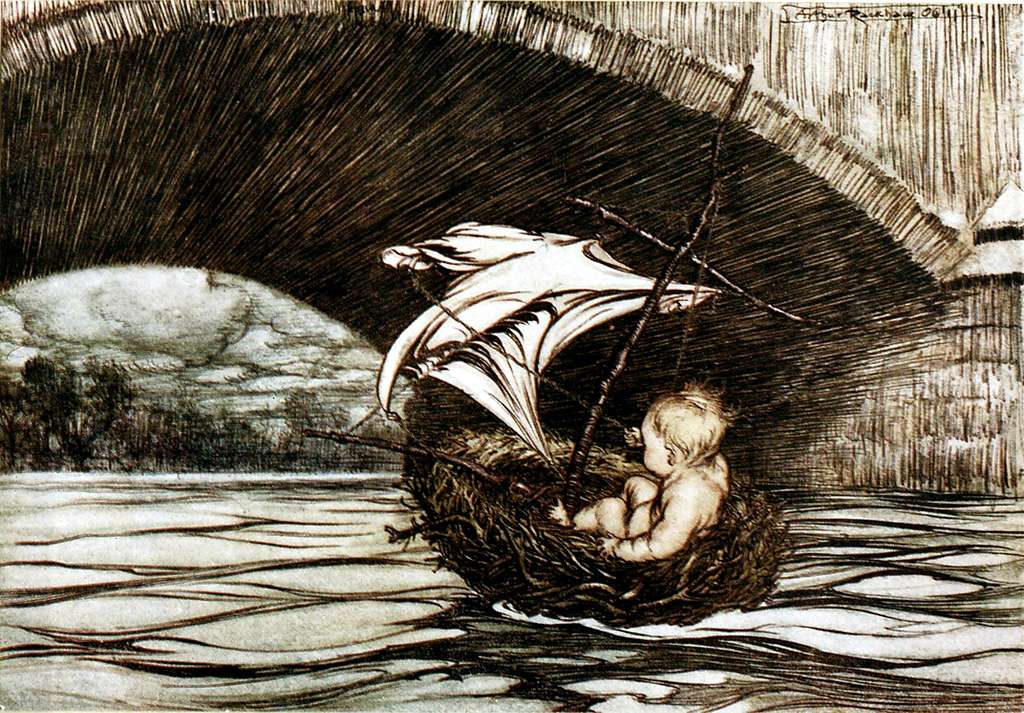 Peter Pan Arthur Rackham 147 Public Domain Book Illustration PICRYL   Peter Pan Arthur Rackham 147 D67166 1024 