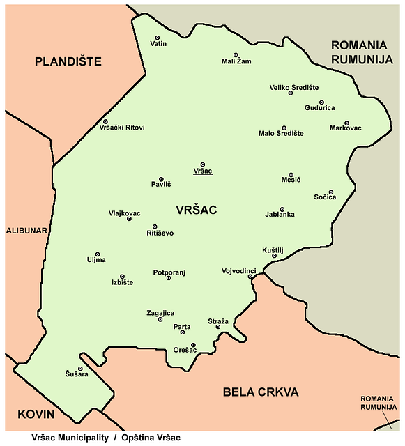 Vojvodina manastiri - Public domain geographic map - PICRYL - Public Domain  Media Search Engine Public Domain Search