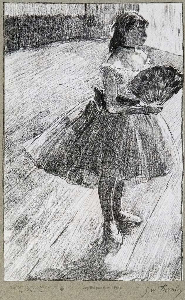 Degas - Danseuses aux bras levés, Circa 1885 - Free Stock Illustrations