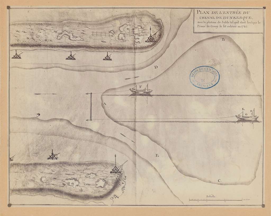 Reproductions de documents concernant Dunkerque. Originaux des 17e et ...