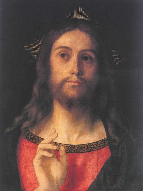 christ blessing bellini