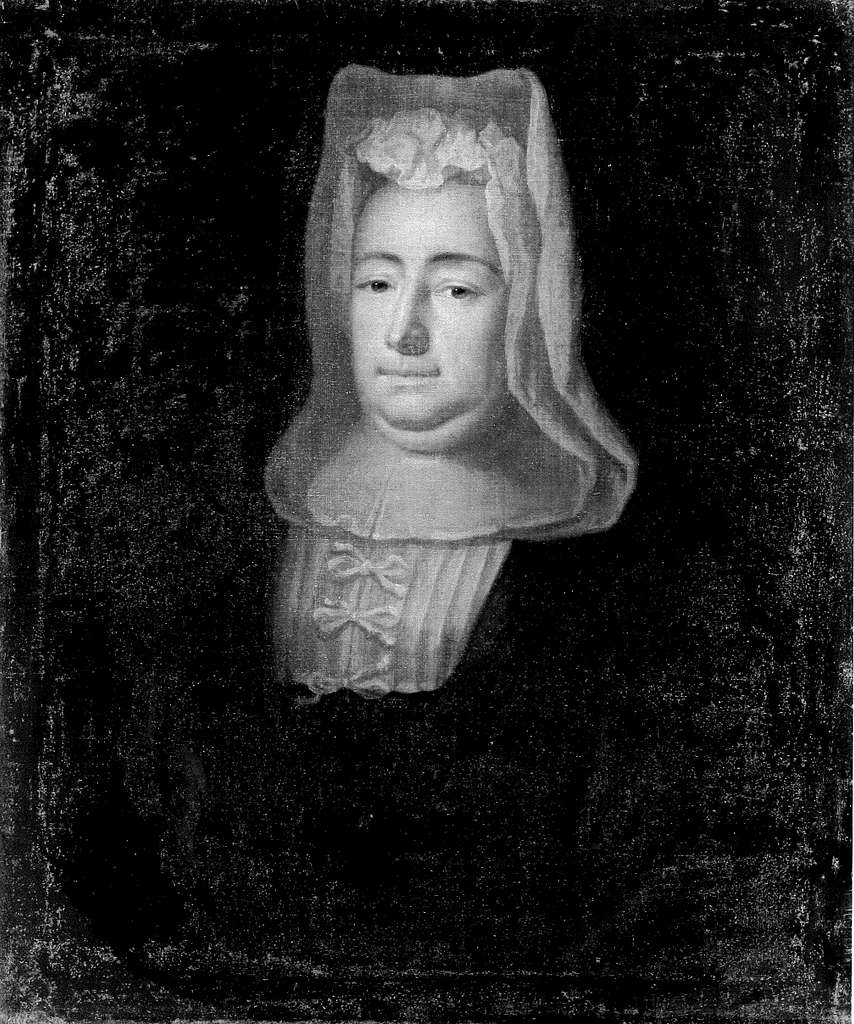 Johannette Gräfin von Waldeck (1657-1733), geb. von Nassau-Idstein als ...