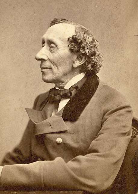 Hans Christian Andersen 1805 - 1875 Editorial Image - Image of