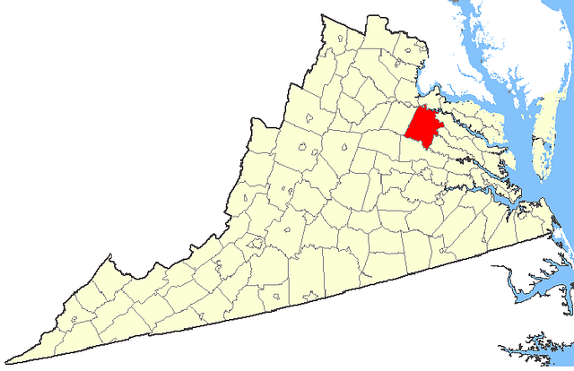 Map Showing Caroline County Virginia 016c2c 640 