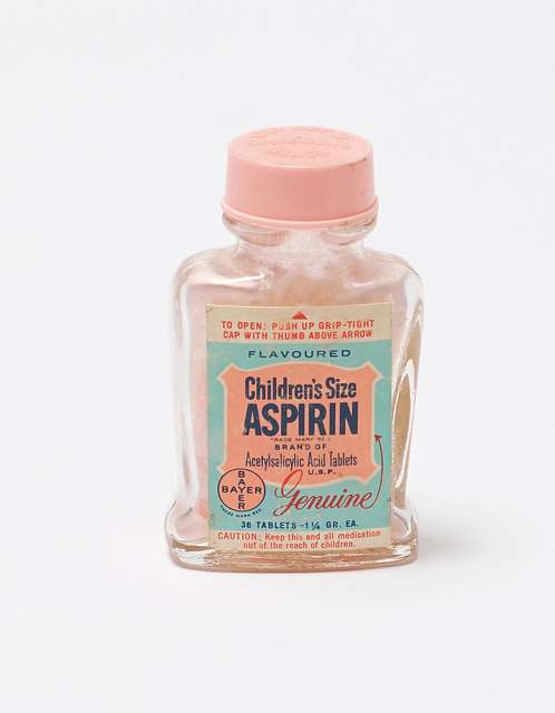 Bayer Flavoured Children's Size Aspirin Bottle ...