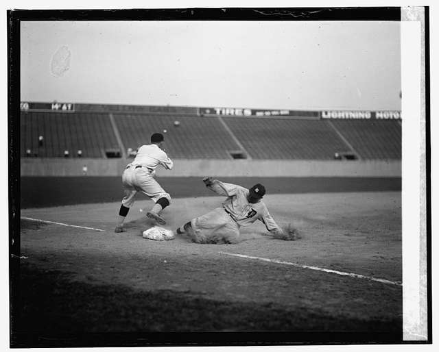 Ty Cobb with boy, Seattle, ca. 1922 - Museum of History and