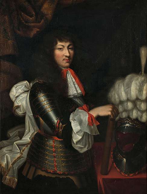 Paintings Reproductions An Allegory Of King Louis Xiv In Armour