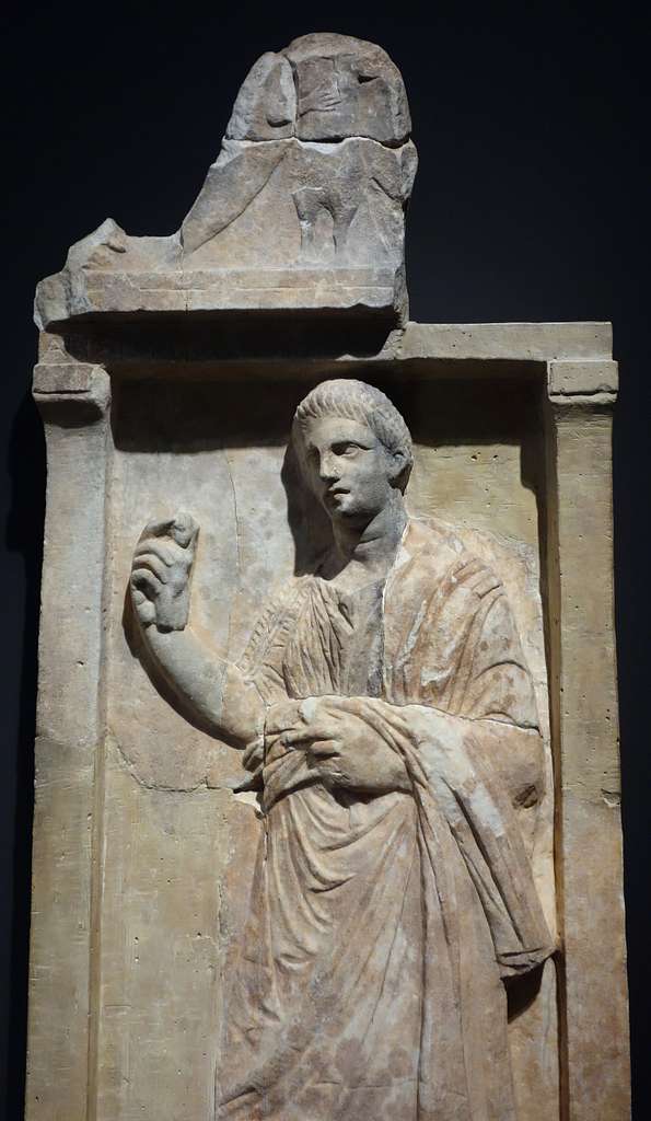 Grave Stele of a Young Girl, Melisto