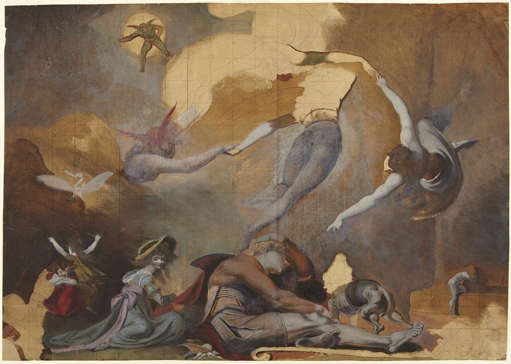 The Shepherd's Dream, from 'Paradise Lost'', Henry Fuseli, 1793