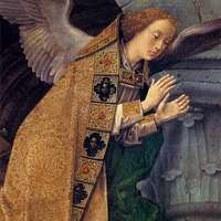 Gaudenzio Ferrari, The Annunciation: The Angel Gabriel