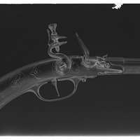 Joseph Egg  Over-and-Under Flintlock Pocket Pistol of the Hughes