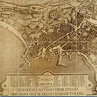 Carta topografica ed idrografica dei contorni di Napoli