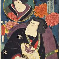 NDL-DC 1311180-Utagawa Kunisada-今昔児手柏 十一 濡髪長五郎・長吉姉お関-安政2 - PICRYL - Public  Domain Media Search Engine Public Domain Image