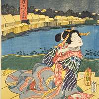 NDL-DC 1310273 02-Utagawa Kunisada-牛わか伝次・新造しら玉-安政5 - PICRYL - Public Domain  Media Search Engine Public Domain Image