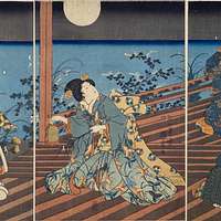 NDL-DC 1313527-Utagawa Kunisada and Hiroshige-観音霊験記 西国巡礼十七番山城京六波羅密寺 空也上人 -  PICRYL - Public Domain Media Search Engine Public Domain Image