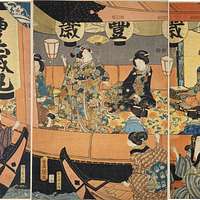 NDL-DC 1311216-Utagawa Kunisada-土塁屋惣介／志乃婦-crd - PICRYL - Public Domain  Media Search Engine Public Domain Image