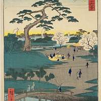 NDL-DC 1303593-Utagawa Hiroshige II-東都三十六景 関屋之さと - PICRYL - Public Domain  Media Search Engine Public Domain Image