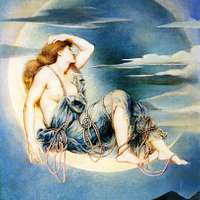 Morgan Evelyn de - Luna - 1885 - PICRYL - Public Domain Media