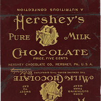 Hershey's Milk Chocolate wrapper (1903-1906) - PICRYL Public Domain Search