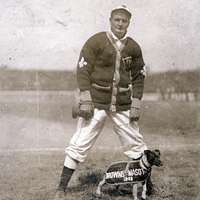 Stomper, the mascot for the Oakland Athletics baseball - PICRYL