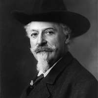 Buyenlarge Portrait of Buffalo Bill Vintage Advertisement Size: 42 H x 28 W x 1.5 D