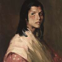 Portrait of a young Maori woman with moko Tote Bag by Louis John Steele -  Pixels