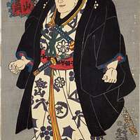 Hosokawa Narimori - A painting of a woman in a kimono - PICRYL - Public  Domain Media Search Engine Public Domain Image