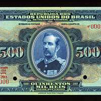 Brazil 500 Mil Reis (1923 Regular Banco do Brasil) - Foreign Currency