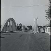 West side of Samsat bridge in 1913 (photo: Max von Oppenheim; von