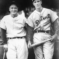 Hank Greenberg in Yankees Jersey 1943 - PICRYL - Public Domain Media Search  Engine Public Domain Search