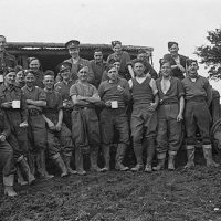 Mr R.S. Hudson, the Minister of Agriculture visits Dolfor Hill - PICRYL ...