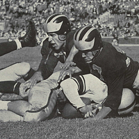 Lou Groza, American football placekicker, on a 1950 football card - PICRYL  - Public Domain Media Search Engine Public Domain Search