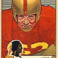 1953 Bowman Regular (Football) Card# 2 John Dottley of the Chicago