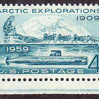 Arctic Explore 1959 US-4c - public domain postal stamp scan - PICRYL -  Public Domain Media Search Engine Public Domain Search